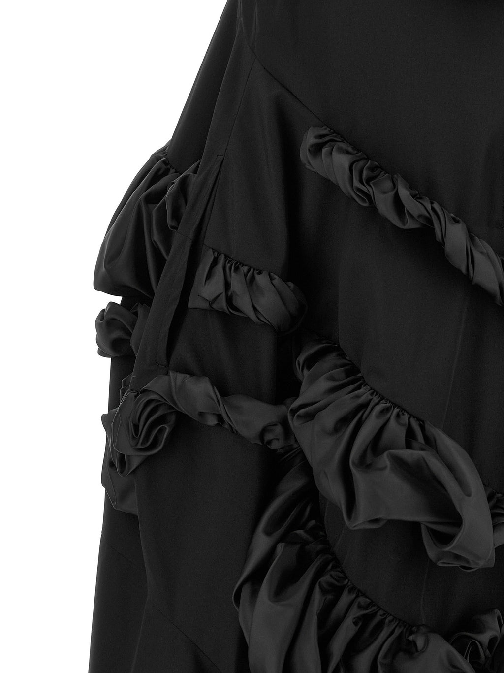 Comme Des Garcons Sculptural Ruffles Dress