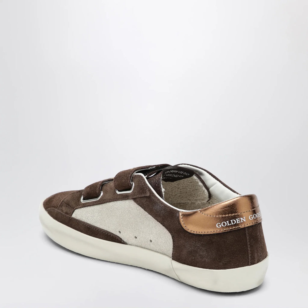 Golden Goose Old School sneakers in sand/brown suede