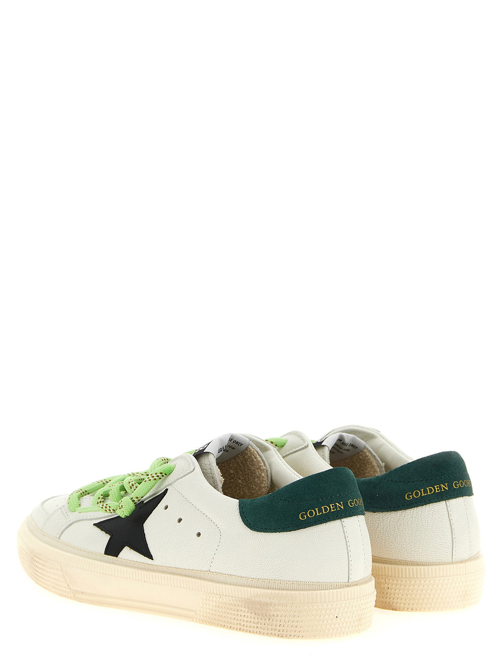 Golden Goose May Leather Sneakers