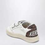 Golden Goose Ball Star sneakers in white/ash/brown