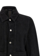 Giorgio Brato Fiore Suede Jacket