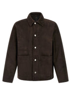 Giorgio Brato Fiore Suede Jacket
