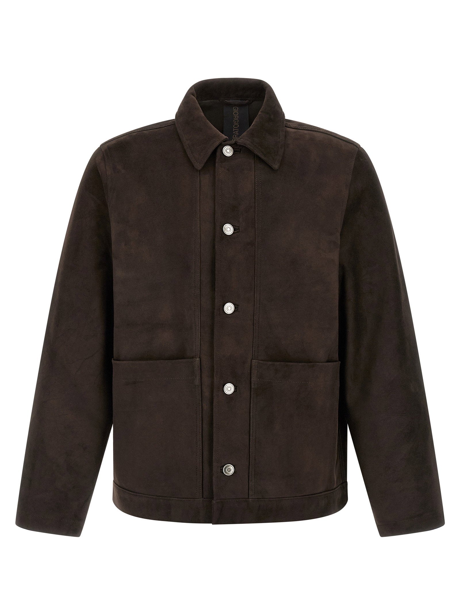 Giorgio Brato Fiore Suede Jacket