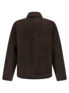 Giorgio Brato Fiore Suede Jacket
