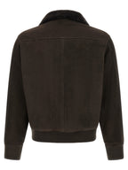 Giorgio Brato Suede Bomber Jacket