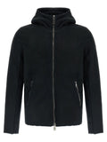 Giorgio Brato Velour Leather Hoodie