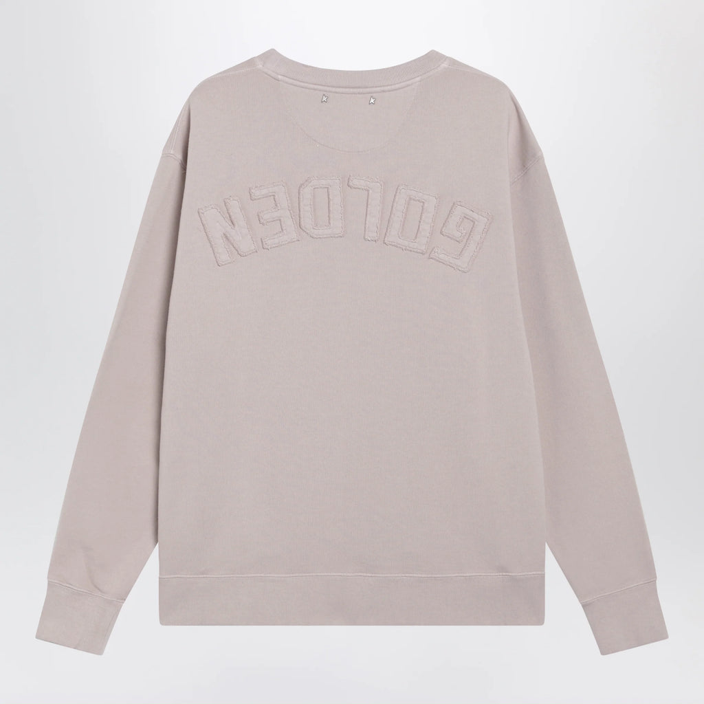 Golden Goose Pink cotton crewneck sweatshirt