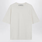 Golden Goose White T-shirt with reverse lettering logo on the back