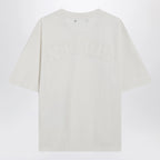 Golden Goose White T-shirt with reverse lettering logo on the back