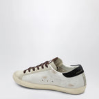 Golden Goose Super-Star sneakers in white with animal-print star