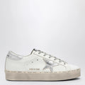 Golden Goose White/silver Hi-Star Sneakers