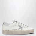 Golden Goose White/silver Hi-Star Sneakers
