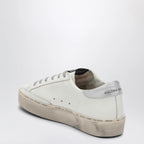 Golden Goose White/silver Hi-Star Sneakers