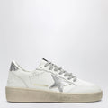 Golden Goose White/silver/platinum glitter Ball Star sneakers