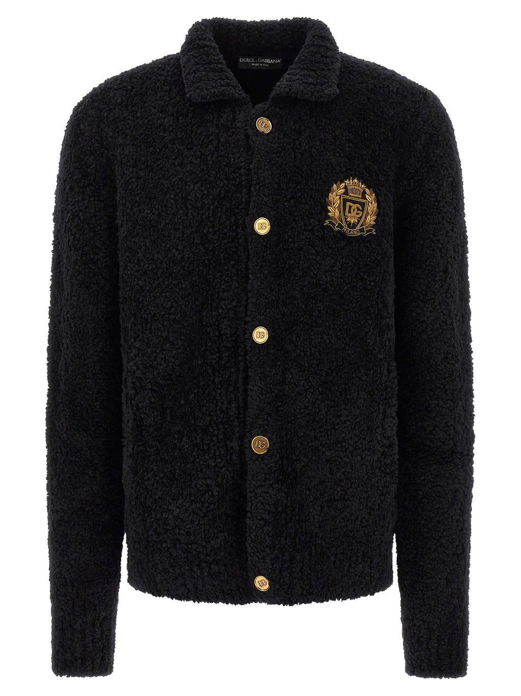 Dolce & Gabbana Heraldic Coat Of Arms Cardigan