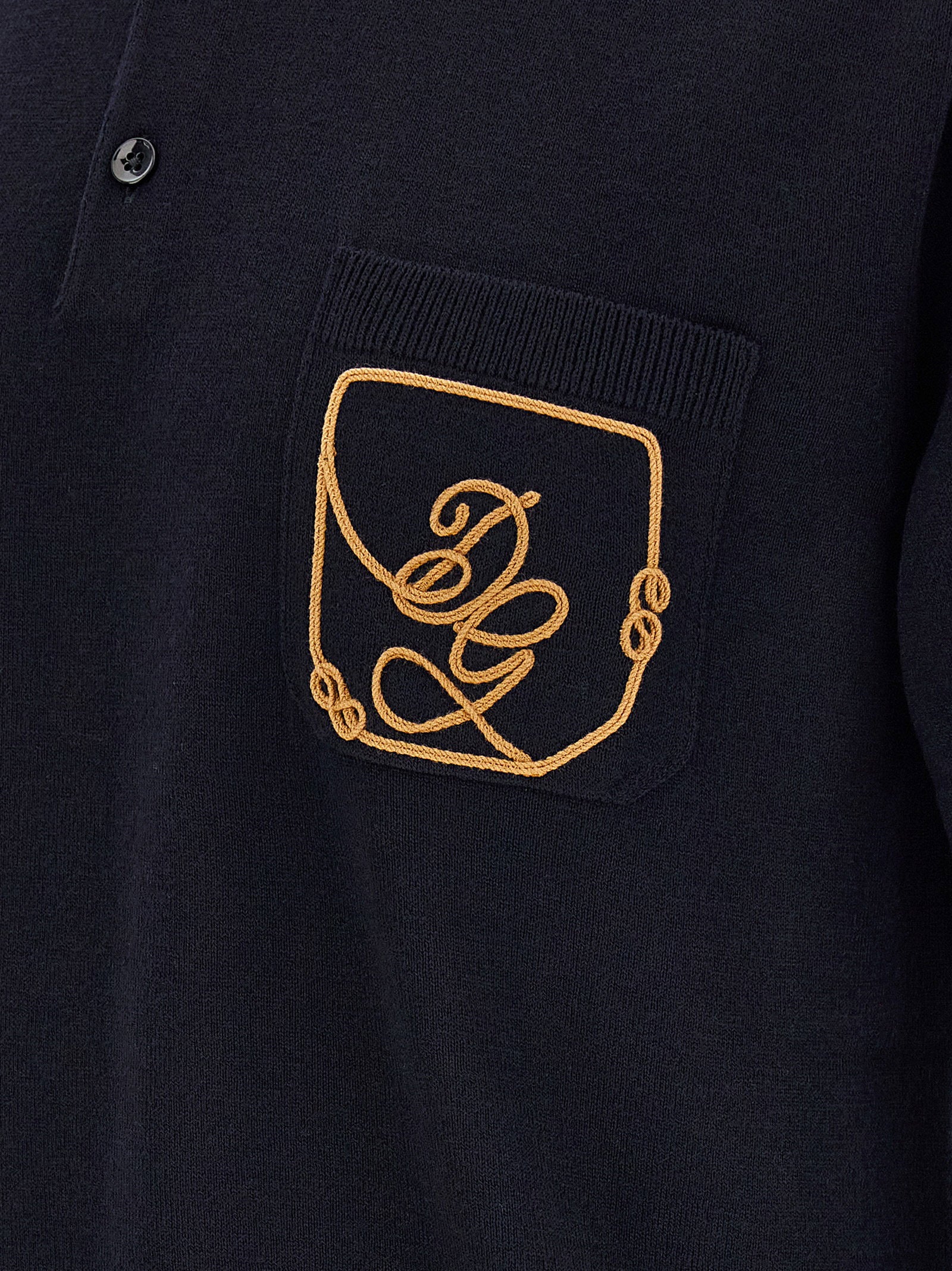 Dolce & Gabbana Logo Embroidery Polo Shirt