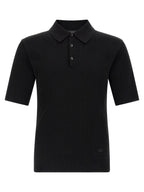 Dolce & Gabbana Micro-ribbed Polo Shirt