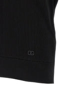 Dolce & Gabbana Micro-ribbed Polo Shirt