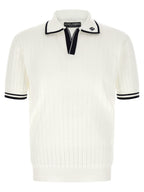Dolce & Gabbana Flat Ribbed Polo Shirt