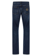 Dolce & Gabbana Logo Plaque Jeans