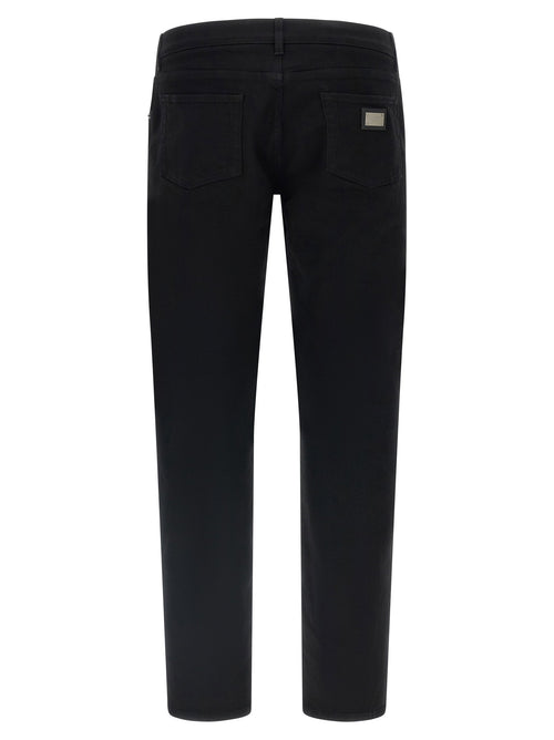 Dolce & Gabbana Logo Plaque Jeans