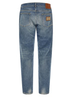 Dolce & Gabbana Logo Plaque Jeans