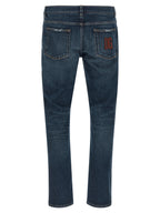 Dolce & Gabbana Logo Patch Jeans