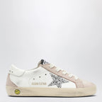 Golden Goose Super-Star sneakers in white/pink/silver