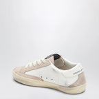 Golden Goose Super-Star sneakers in white/pink/silver