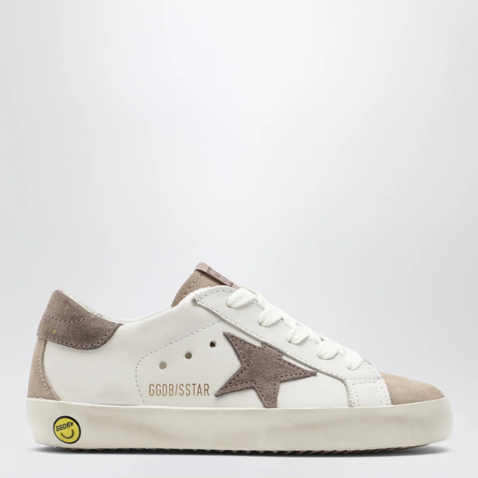 Golden Goose Sneakers Super-Star Milk/Dark grey/Beige
