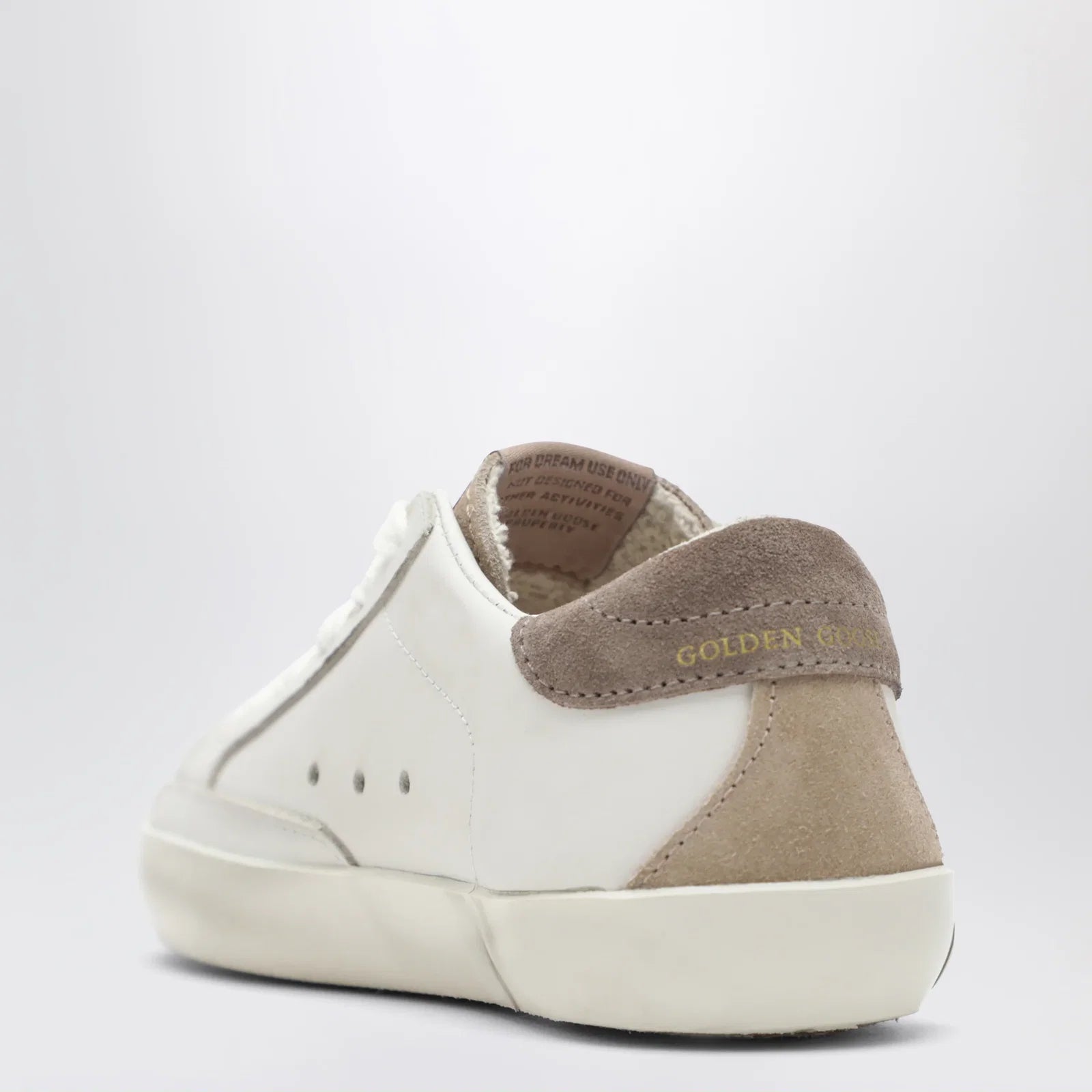 Golden Goose Sneakers Super-Star Milk/Dark grey/Beige