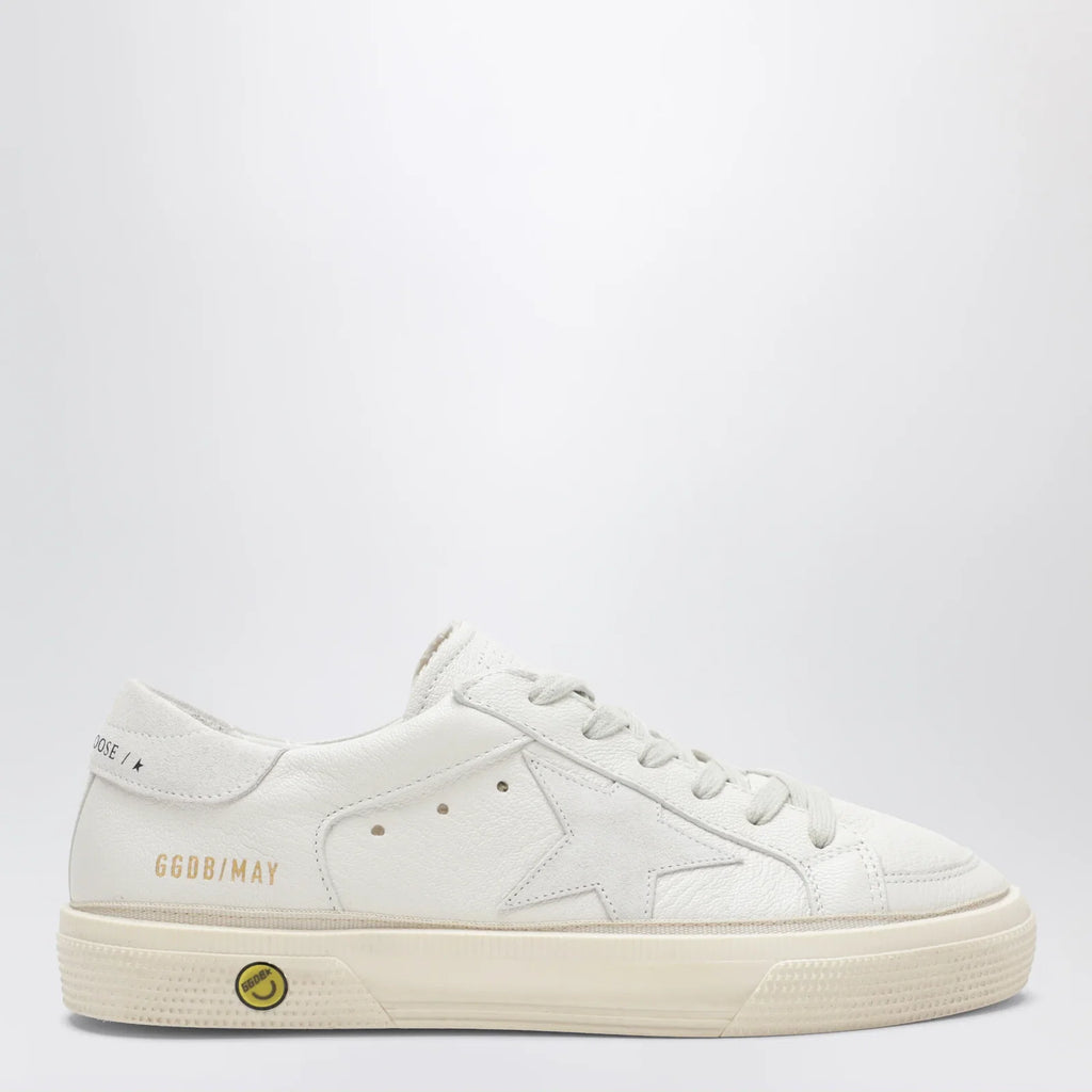 Golden Goose May sneakers in white leather