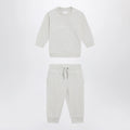 Givenchy White velvet two-piece outfit