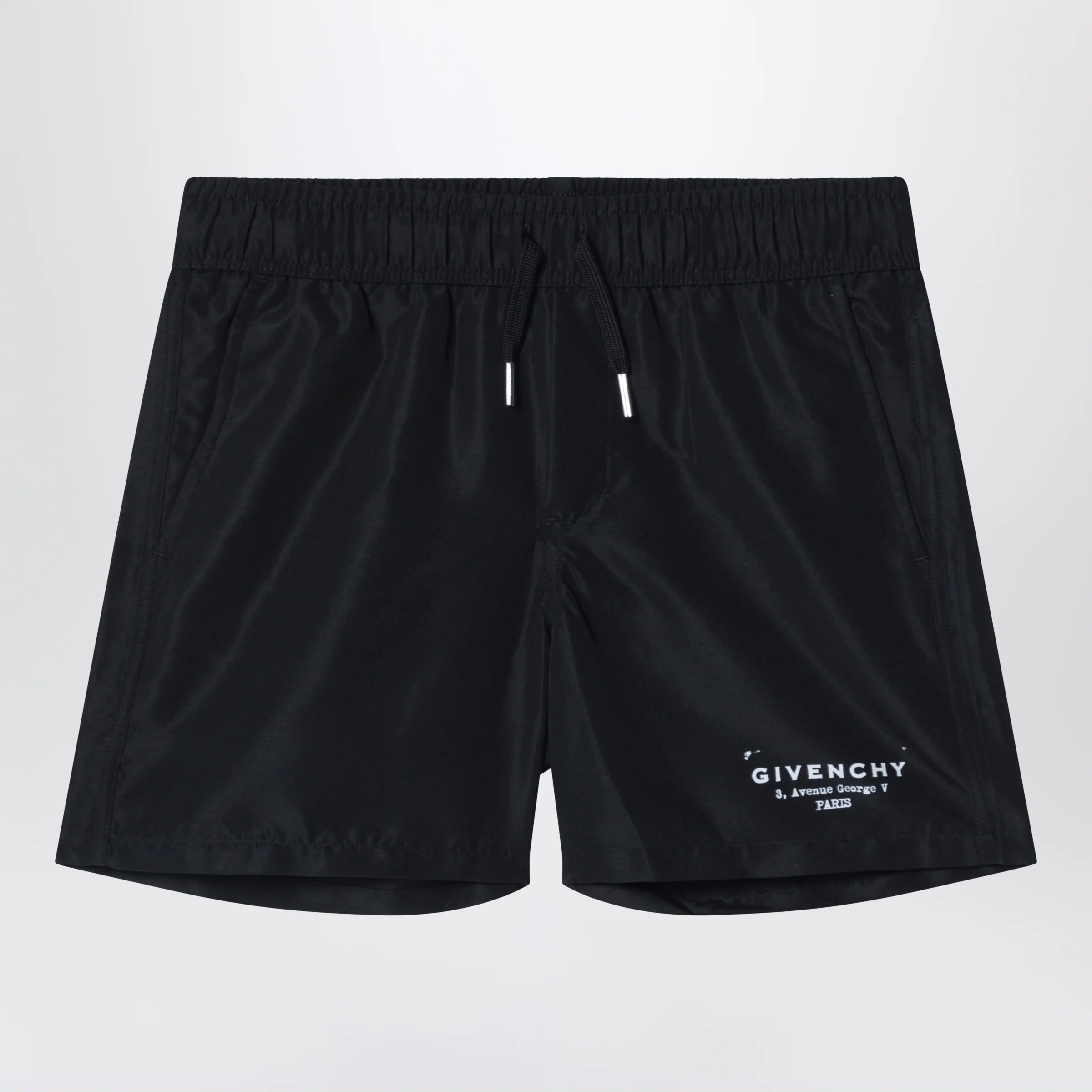 Givenchy Black swim shorts with logo