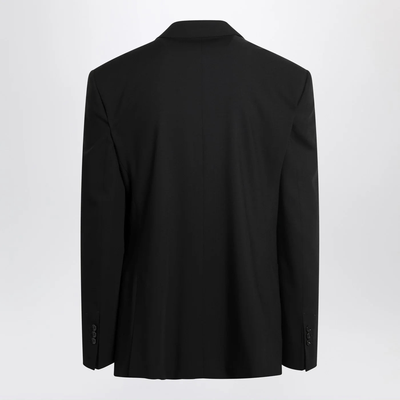 Ami Paris Black single-breasted wool jacket