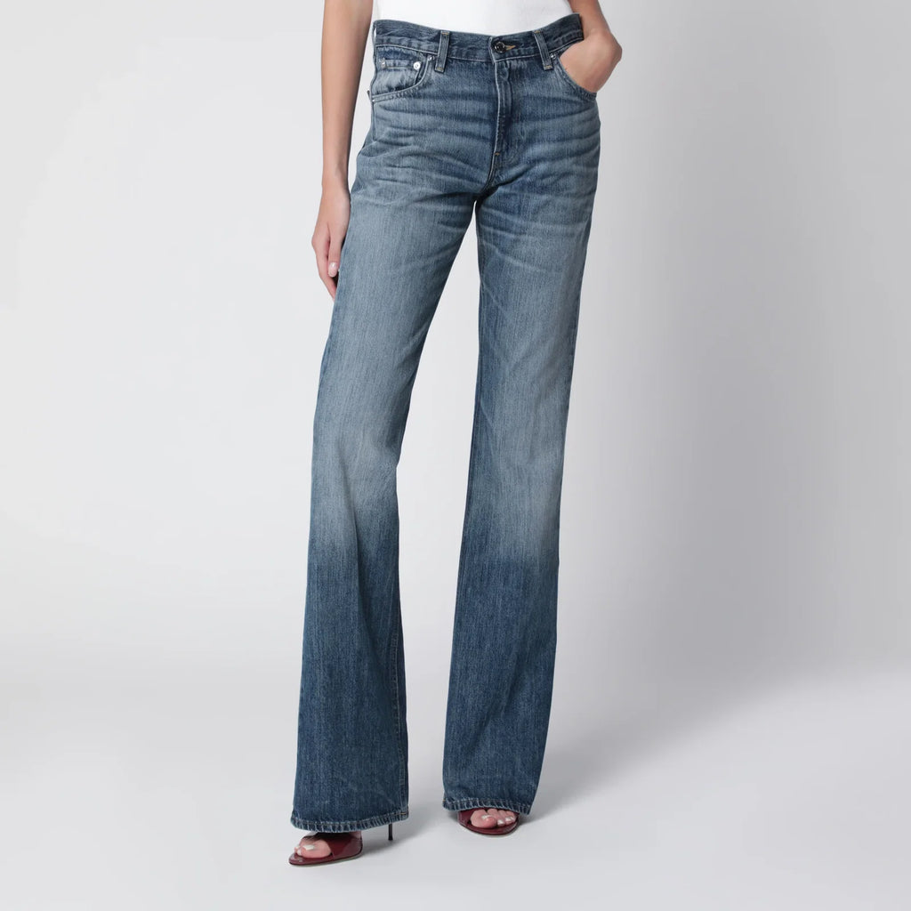 Haikure Flora jeans in Blue Ryder denim