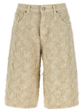 Haikure Bermuda Shorts Becky Fur Denim