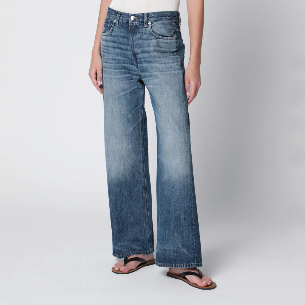 Haikure wide-leg jeans in Blue Ryder denim