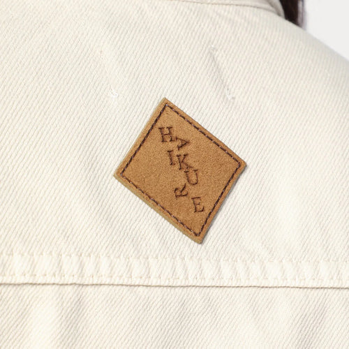 HAIKURE Ecru denim shirt