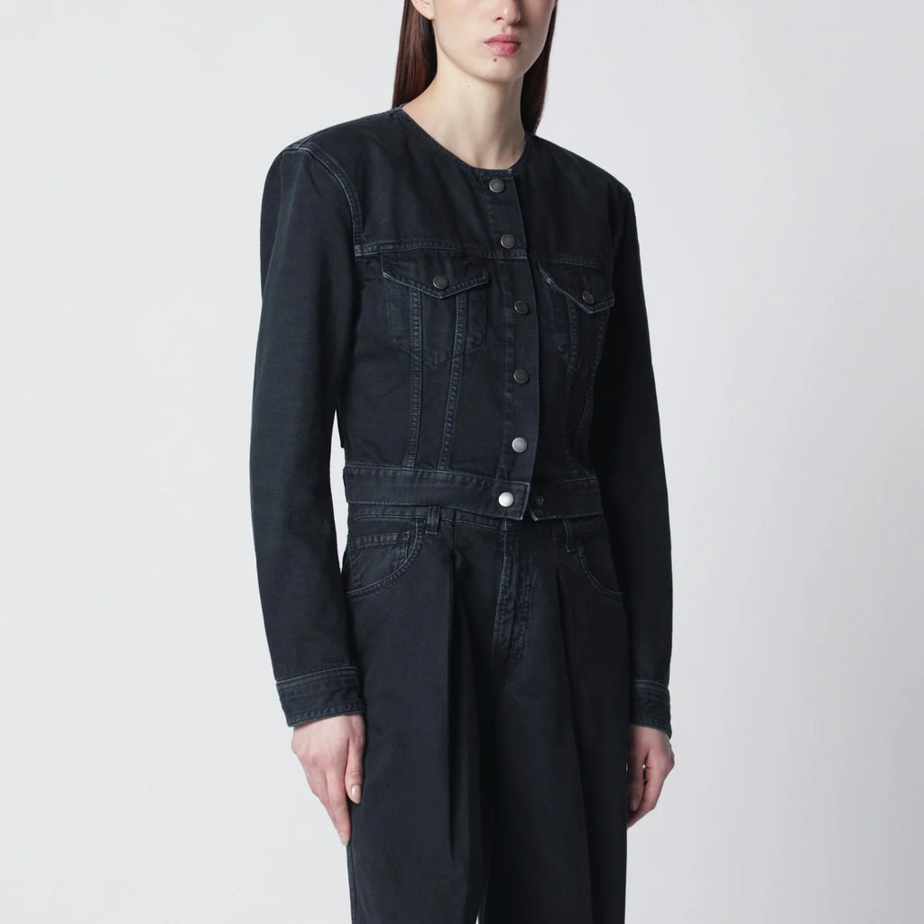 HAIKURE Shirley Bull 44 cropped jacket