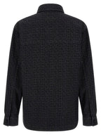 Balmain Monogram Pattern Overshirt