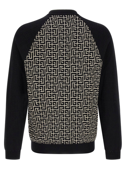 Balmain Pb Monogram Mesh