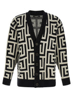 Balmain Monogram Macro Cardigan