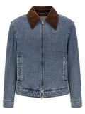 Ami Paris Ami De Cœur Denim Jacket