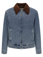 Ami Paris Ami De Cœur Denim Jacket