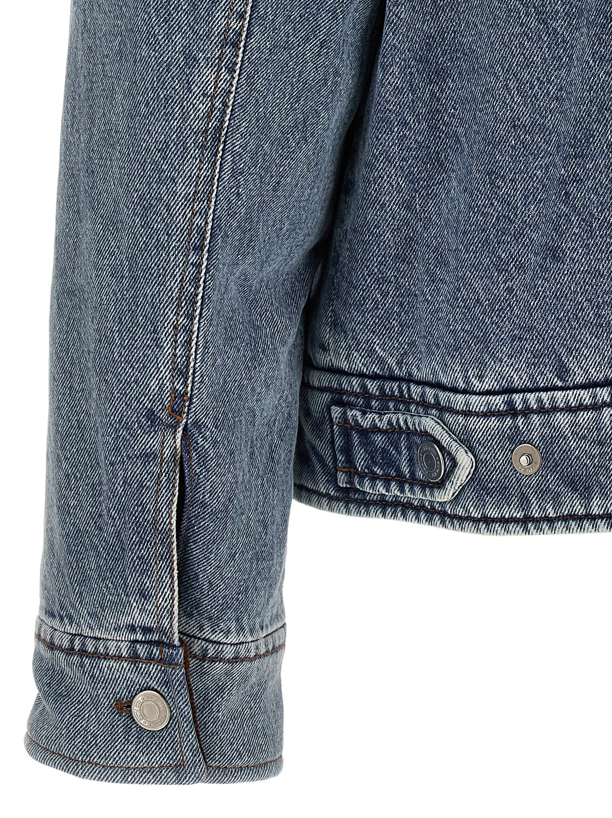 Ami Paris Ami De Cœur Denim Jacket