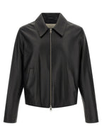 Ami Paris Leather Jacket