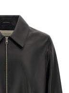 Ami Paris Leather Jacket