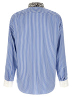 Tom Ford Animal Print Collar Shirt