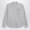 Ami Paris Ami De Coeur striped white shirt